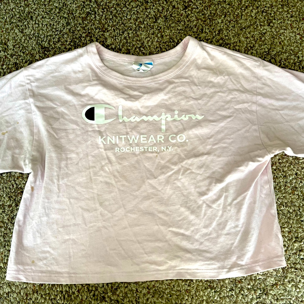 Champion Cropped T shirt